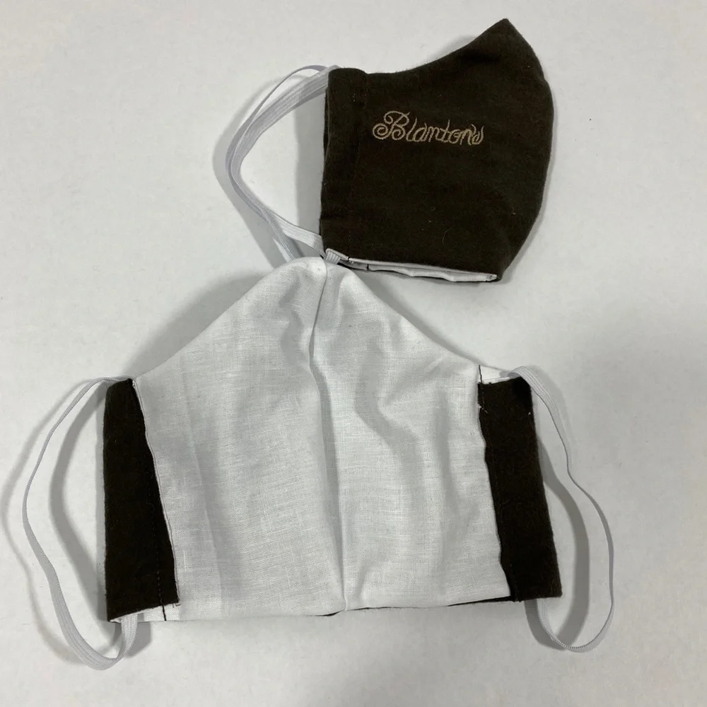 Upcycled‎ Blantons bag- Blantons face mask